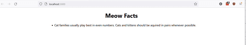 meow facts app